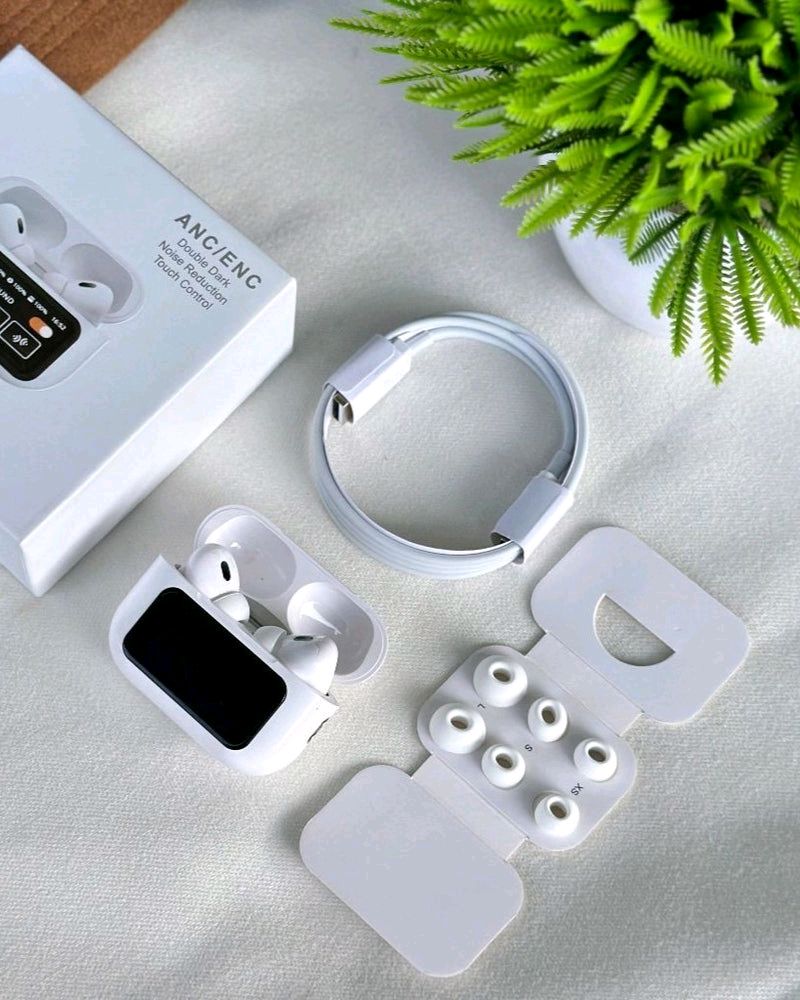 A9 Pro Earbuds & Airpods ( White & Black ) - Image 7