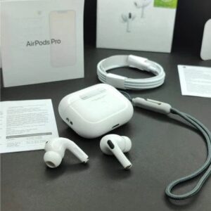 AirPods Pro 2nd generation Type - C Black & Free ( Silicone Case Gift 🎁 ) - MoodOn.pk