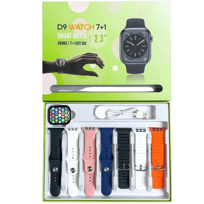 D9 Ultra Smart Watch 7-in-1 | 49mm 2.3" HD Display | Bluetooth Calling | Fitness Tracker - Image 4
