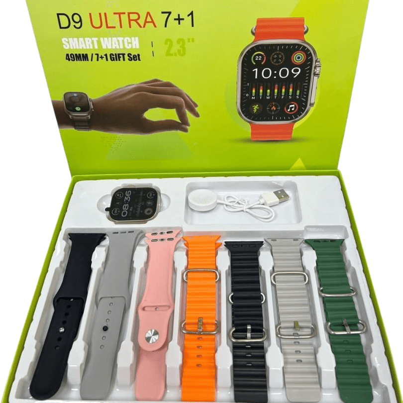 D9 Ultra Smart Watch 7-in-1 | 49mm 2.3" HD Display | Bluetooth Calling | Fitness Tracker - Image 5