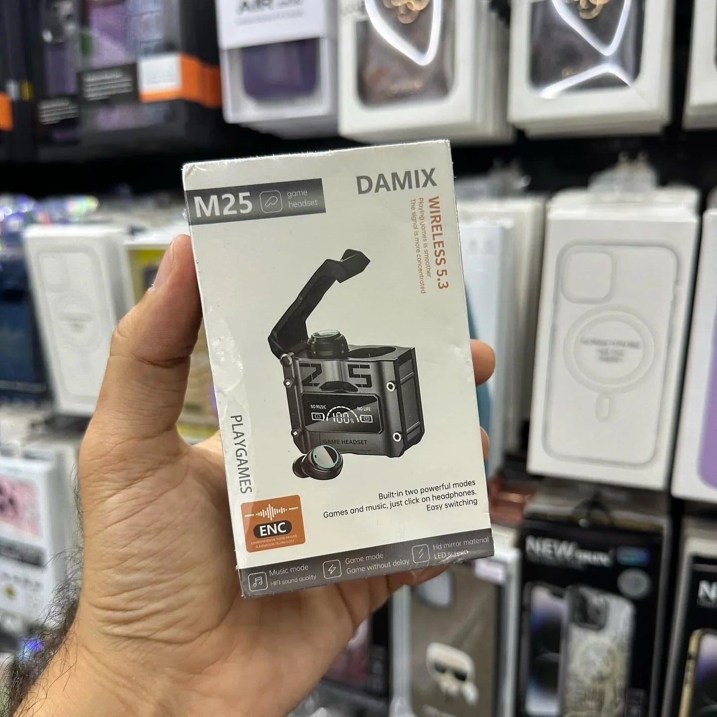 M25 AirPods & Earbuds – Best Wireless Earpods | M25 Bose-Style Earbuds & New AirPods in Pakistan - Image 3