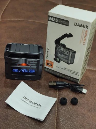 M25 AirPods & Earbuds – Best Wireless Earpods | M25 Bose-Style Earbuds & New AirPods in Pakistan - Image 2