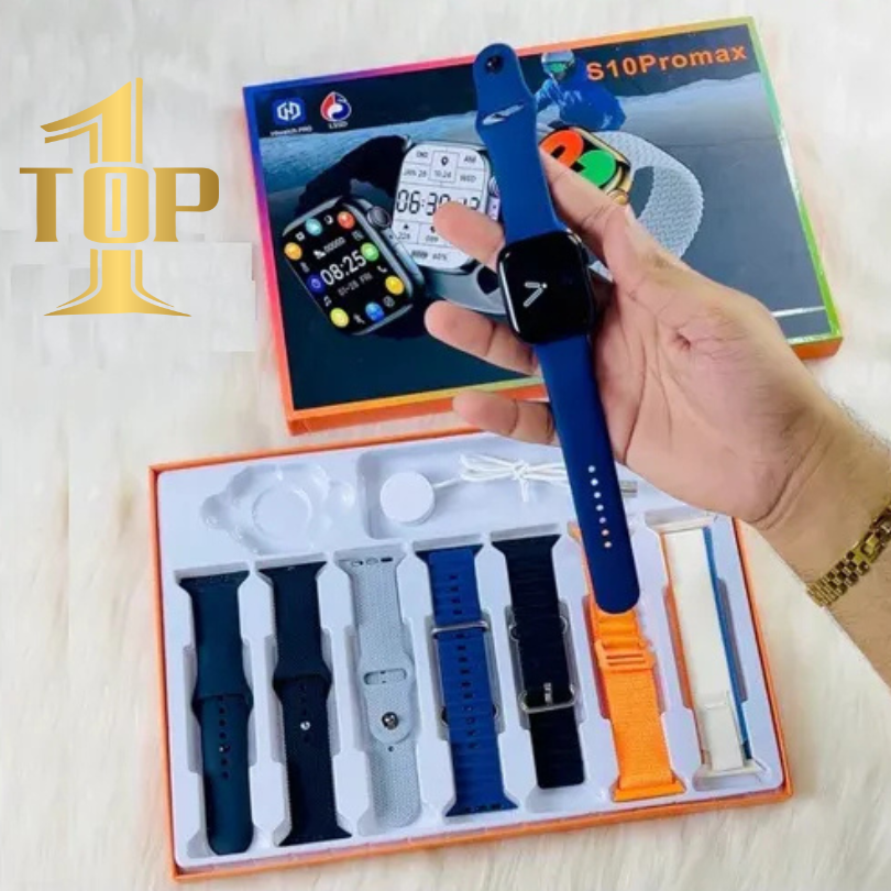 S10 Pro Max 7-in-1 Smart Watch – Series 9 & 10 , Bluetooth Calling, HD Display, Fitness Tracker - Image 2