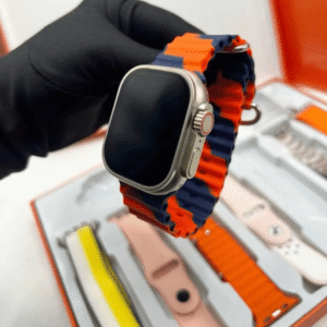 Ultra 7-in-1 Smart Watch with 7 Straps | Fitness & Health Tracker