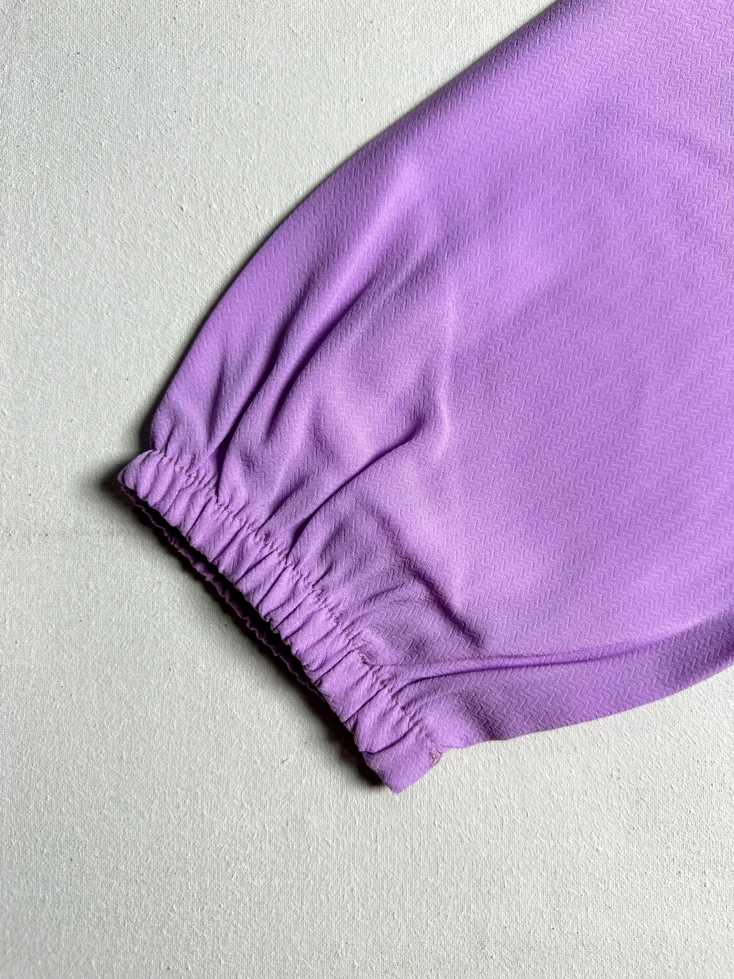 Lavender Double-Layer 3/4 Sleeve Top - Image 5