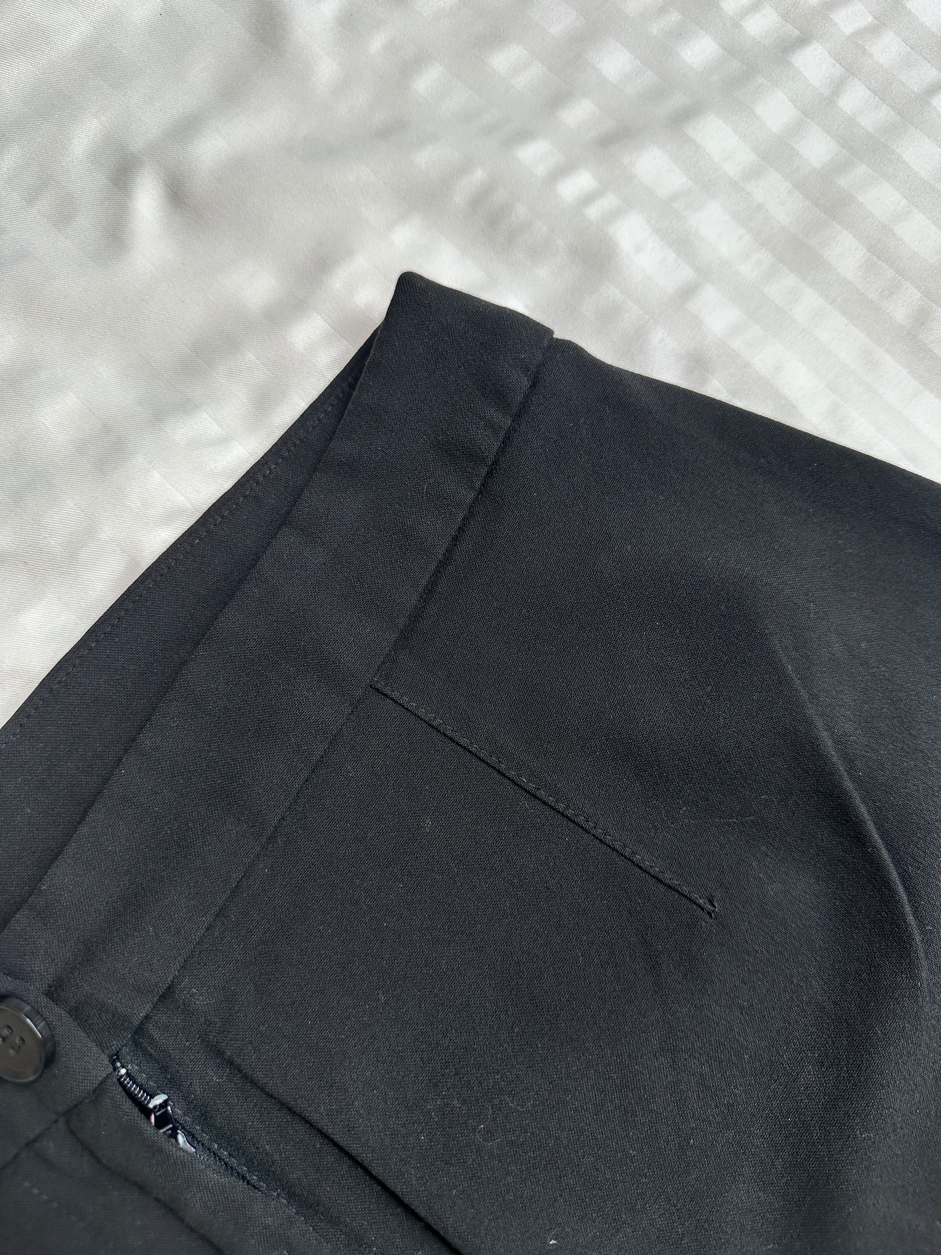 Dress Pant - Plain black Office wear - Image 5