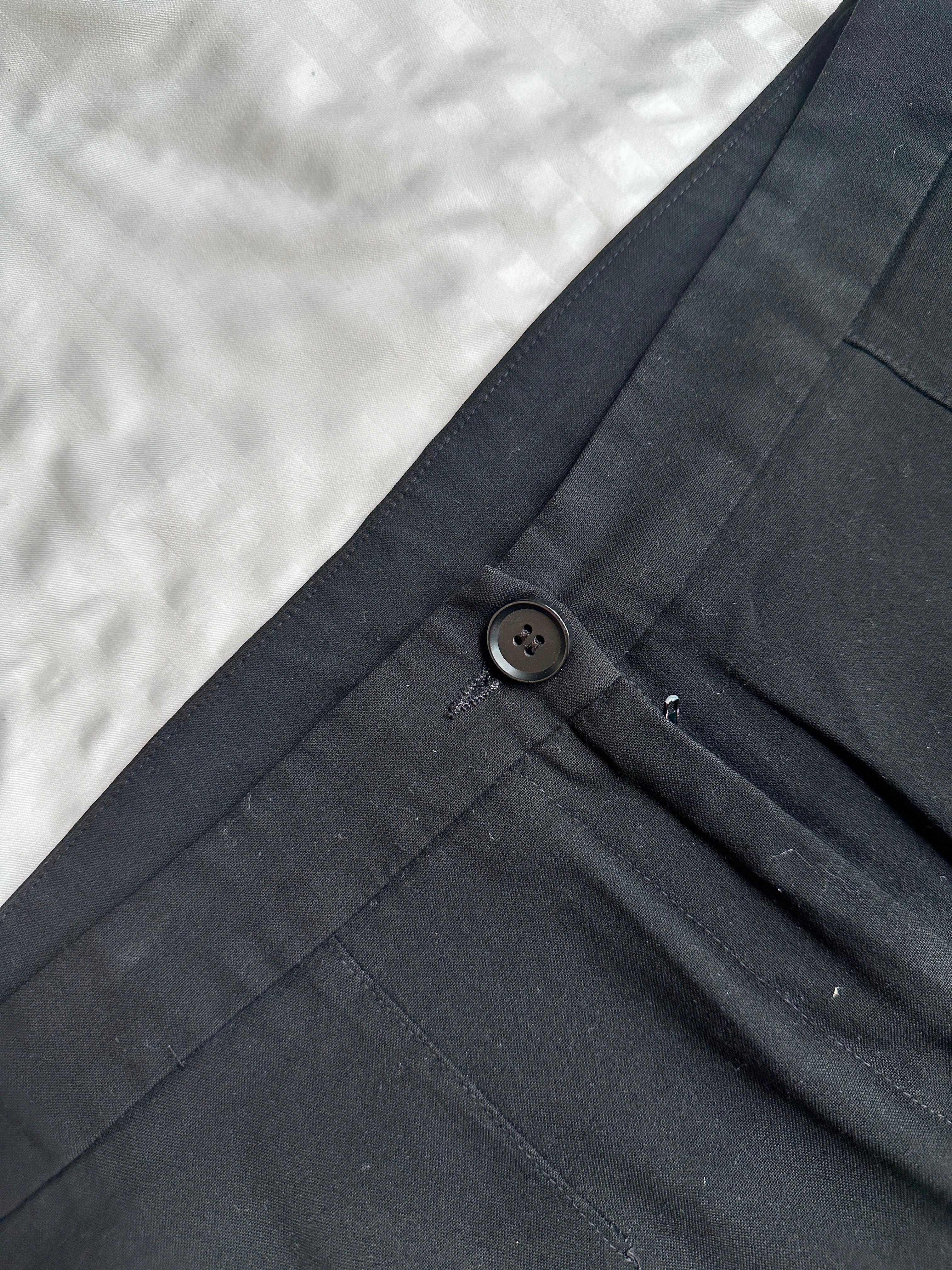 Dress Pant - Plain black Office wear - Image 4